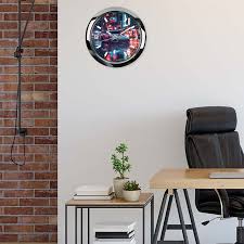 Nissan r34 satrry night Wall clock • TimeCreation