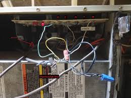 The thermostat uses 1 wire to control each of your hvac system's primary functions, such as heating, cooling, fan, etc. Furnace Mainboard Wiring With Ac Unit Home Improvement Stack Exchange