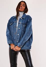 Blue Oversized Denim Jacket Missguided Denim jackets aren't versatile in the way sports jackets are — unlike the latter, they can't be dressed up or down to meet the requirements of just about every dress code. blue oversized denim jacket