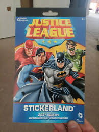 Details About 295 Dc Comics Justice League Stickers Party Favors Superman Batman Reward Chart