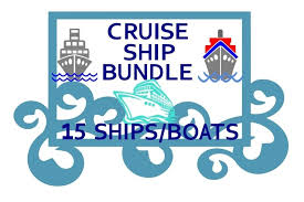 Today our free cruise svg files are perfect if you are going with friends or family. Cruise Ship Bundle Of 20 Svg Cut File Sublimation 196783 Cut Files Design Bundles