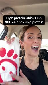 High Protein Chick-Fil-A Fast Food Under 500 Calories