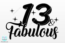 Download 13th Happy Birthday Svg 13th Birthday Svg 813374 Cut Files Design Bundles