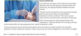 Check your local dentist's opening times, services, facilities, reviews and ratings. Bnf Dental In The News B F Dental Clinic Singapore