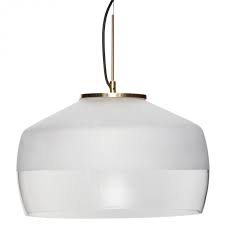 Maybe you would like to learn more about one of these? Hubsch Pendant Lamp In Clear And Frosted Glass Brass