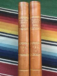 Playing About Antique Leather Bindings 1840 Benson Earle Hill