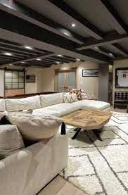 Wood circled shaped for basement ceiling. 39 Basement Ceiling Design Ideas Sebring Design Build