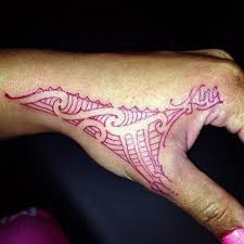 Blac Chyna Back Tattoo Blac Chyna Tattoo Hand Tribal Hand Tattoos Henna Tattoo Hand Sleeve Tattoos For Women