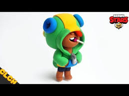 I don't play much brawl stars but i like the spike and i like the other one i dont know the name. Making Brawl Stars Leon Clay Tutorial Clay Art Youtube Clay Tutorials Cake Topper Tutorial Clay Art
