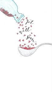 Get Well Soon Printable Card Calligraphy Hand Lettering Birthday Card Drawing Hand Lettering Cards Feel Better Cards