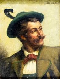 Gustav Otto Muller (german,1827 1922) Oil Painting Antique