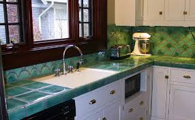 kitchen counters: tile, the choice for