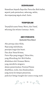 Aku percaya akan allah, bapa yang maha kuasa, pencipta langit dan bumi. Doa Aku Percaya Katolik Foto Foto Gereja Katolik Santo Petrus Negara