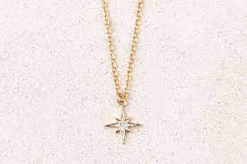 The super star gold necklace was featured as a top 10 best jewelry trend of 2018. Star Necklace Baublebible Com