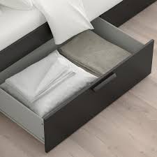 Ikea brimnes day / trundle / guest bed with 2 drawers.thank you for your the time, please feel free to leave your reviews or share with your family and frien. Brimnes Bettgestell Kopfteil Und Schublade Schwarz Ikea Deutschland
