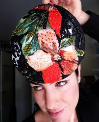 Hat decoration ideas for a flower design