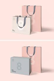 Luxury Box Bag Mockups Download Freebie By Pixelbuddha Bag Mockup Paper Bag Design Shopping Bag Design