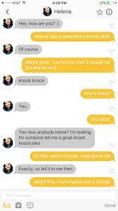 Big collection of funny knock knock jokes! Knock Knock Tinder