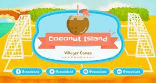Placeit Animal Crossing Inspired Twitch Banner Maker With A Coconut Graphic Animal Crossing Banner Twitch
