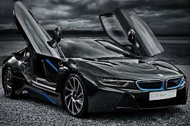 Bmw I8 Black Car Poster Bmw I8 Bmw I8 Black Bmw