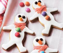 Spiced Snowmen Biscuits Recipe Christmas Biscuits Biscuits Christmas Food