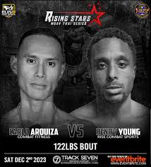 Carlo Arquiza from @combat_fitness89 fights Henry Young from Rise Combat  Sports in a 122lbs match up. Carlo is coming off of a big win as he  welcomes Henry into the RSMT ring!