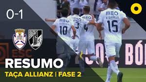Feirense 0 1 V Guimaraes Resumo Sport Tv Youtube