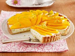 Mango Tarte Mit Joghurt Limettencreme Rezept Kuchen Rezepte Lecker Limettencreme