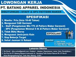 Lowongan kerja pt pegadaian (persero). Lowongan Kerja Dinas Ketenagakerjaan Disnaker Kabupaten Batang