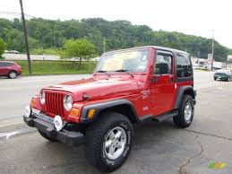 Image result for Flame Red 2001 Wrangler