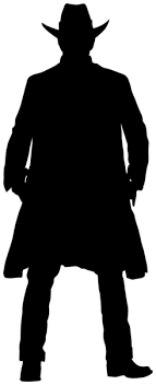 Western Cowboy Silhouette Png Clipart Silhouette Png Silhouette Sketchbook Cover
