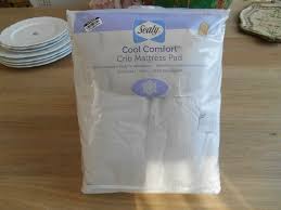 Sealy Cool Comfort Fitted Waterproof Crib Mattress Pad Sealy
