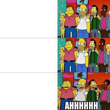 Meme Generator - Simpsons Crowd Making Realization - Newfa Stuff