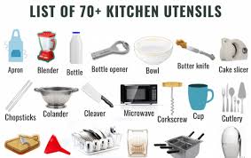Check spelling or type a new query. List Of 70 Kitchen Utensils Names With Pictures