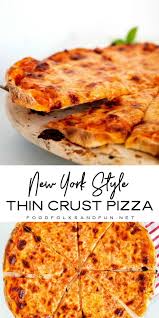 Finally A Thin Crust Pizza Recipe That Tastes Just Like You Got It From Your Favorite New York Thin Crust Pizza Recipes Italian Pizza Recipe Thin Crust Pizza