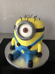 Pin By Andrea On My Cake Minions Character Cake