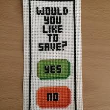 Share on facebook share on twitter. Would You Like To Save Cross Stitch Bookmark Pattern Instant Etsy