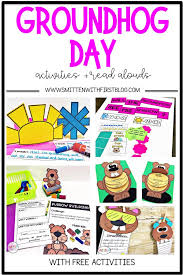 Groundhog Day Activities And Read Alouds