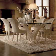 Our range will inspire you. Exclusive Italian Pedestal Large Glass Dining Table Set Juliettes Interiors