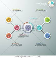 Modern Flowchart Vector Photo Free Trial Bigstock