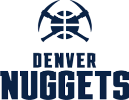 On the white jerseys, the name nuggets across the chest and the nike logos are emblazoned in reddish burgundy. Denver Nuggets Wordmark Logo Vector Eps Free Download