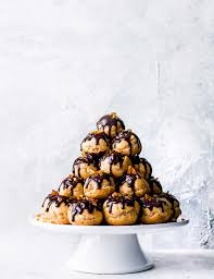 Croquembouche Profiterole Tower Recipe Desserts Profiteroles Recipe Profiteroles