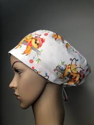 Christmas Scrub Caps
