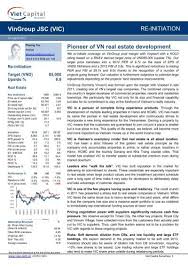 Vinfast claims it will be the first volume automotive manufacturer in vietnam as well as the first vietnamese automaker to participate in a major international auto show. Vingroup Jsc Vic Vcsc Content Management System