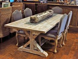 Segovia reclaimed wood trestle dining table. Reclaimed Dining Table Houzz