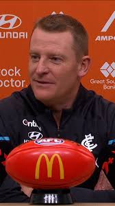 Opening his post-match press conference with this., All class, Michael Voss  👏