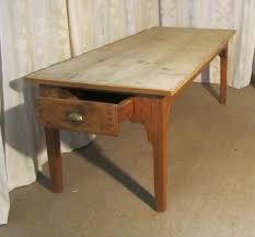 Largest stock of antique dining tables in the world typically over 400 genuine antique tables for sale at our trade antique furniture warehouse just north of london. A Large French Pine Scrub Top Farmhouse Kitchen Table 252041 Sellingantiques Co Uk