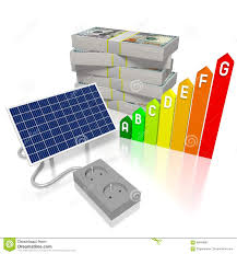 solar panels concept stock illustration illustration of