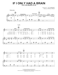 Phish miscellaneous if i only had a brain i could while away the hours, conversin' with the flowers, consultin' with the rain. Ray Bolger If I Only Had A Brain Sheet Music Pdf Notes Chords Children Score Piano Vocal Guitar Right Hand Melody Download Printable Sku 28768