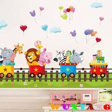 Ada gambar angry bird, naruto, doraemon, hello kitty, little pony, boboiboy, dan ultraman. Wall Sticker Kereta Api Haiwan Kartun Home Decor Sticker Wallpaper Dinding Shopee Malaysia